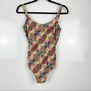 Dolores Cortes Snakeskin One Piece Swimsuit